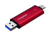 SSD - Kingston Dual Portable SSD - 1TB - External hard drive SSD - Zwart - USB 3.2 Gen 2 - SPSD/1TB
