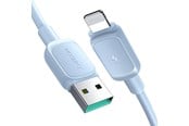 USB-kabel - Joyroom Multi-Color Series A14 Lightning / USB-A 2.4A 1.2 m cable - blue - S-AL012A141BL