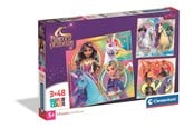Puzzels - Clementoni Puzzle Unicorn Academy - 3x48pcs. Vloer - 25325