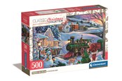 Puzzels - Clementoni Christmas Train Puzzle - 500 pieces Vloer - 35566