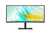 Scherm - 34" Samsung ViewFinity S6 S34C652UEU - 3440x1440 (UWQHD) - 100Hz - VA - 90W USB-C - KVM switch - LS34C652UEUXXE