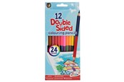Schrijf- en tekengerei - Hobby Mate Crayons 12 pcs. double = 24 colors - 150027