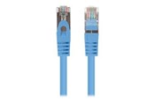 Netwerk - kabel - Lanberg patch cable - 1 m - blue (RAL 5012) - Blauw - 1m - PCF6-20CC-0100-B
