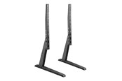 Muurbevestigingen, AV-bevestigingen & AV-meubels - Gembird stand - for TV - black - Max 35 kg - recommended for 70" - TVS-D70F-01