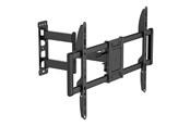 Muurbevestigingen, AV-bevestigingen & AV-meubels - Gembird mounting kit - for TV - full motion - fine texture black - Max 50 kg - recommended for 90 " - WM-90ST-01
