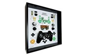 Merchandise - GRC - Retro Art Sony PS2 Dual Shock 2 Controller Display - Afbeelding - GRCFSPS2DSB