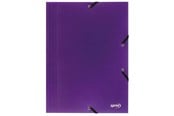 Insteekhoezen, Offertemappen & Tabbladen - SPREE Elastic folder PP C4 LILLA - 75608
