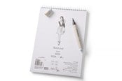 Schrijfblokken, formulieren en notitieboekjes - SMLT Drawing pad MARKER paper. A4. 100g. - SM106-A4