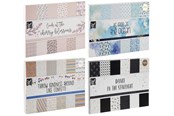Schrijfblokken, formulieren en notitieboekjes - Creative Craft Group Block Design 11.5*16.5cm 24 sheets ass. - CR4023/GE