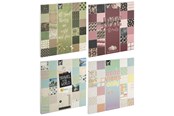 Schrijfblokken, formulieren en notitieboekjes - Creative Craft Group Block Design 25*25cm. 24 sheets 250g. - CR4007/GE