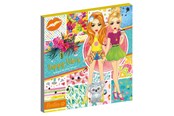 Schrijfblokken, formulieren en notitieboekjes - Creative Craft Group BESTIES Design Block 25*25cm. 230g HAPPY - 140006