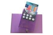 Ordners & ringmappen - Viquel Ring binder A4 4R Ø15mm PURPLE - V097295-05