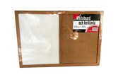 Conferentie & Presentatie - BRIGHTOFFICE Whiteboard/Cork board 40*60 cm. - 7397900