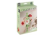 Creatief spelen - Creative Craft Group CROCHET KIT Crochet kit FLOWERS Pink - CR1736/GE