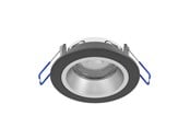 Smart Home - EGLO YEBRA-Z MATTER recessed spot Ø87 RGB/CCT 490lm black/silver - 902298