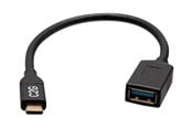 USB-kabel - C2G USB-C Male to USB-A Female SuperSpeed USB 5Gbps Adapter Converter - USB-C cable - USB Type A to 24 pin USB-C - 15 cm - C2G29515