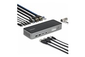 Docking station - StarTech.com - docking station - USB-C - 2 x DP 2 x HDMI USB-C - 2.5GbE - TAA Compliant - DK30C2DPEPRUE