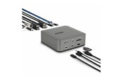 Docking station - StarTech.com - docking station - USB-C / USB4 / Thunderbolt 3 / Thunderbolt 4 / Thunderbolt 5 / USB-A - DP HDMI - 1GbE - TAA Compliant - 215UE-TB5USB4DOCK