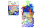 Speelgoed - Creative Craft Group Feathers 60 pieces in different colors - 06509