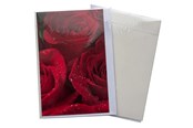 Hobby artikelen - Hobby Mate Card with envelope FLOWERS11*17cm - 100258