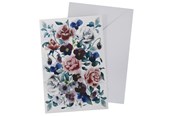 Hobby artikelen - SCANSEASON Card with envelope FLOWERS11*17cm - 100261