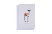 Hobby artikelen - SCANSEASON CARD WITH ENVELOPE 11X17CM FALLOW DEER - 101173