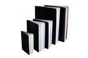 Papier, fotopapier en etiketten - BRIGHTOFFICE Notes black wax A5 INDEX - 12028