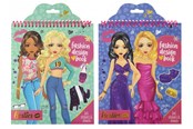 Speelgoed - Creative Craft Group BESTIES Fashion Designer Book 24*20cm. - 140007