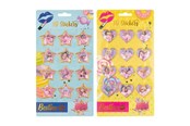 Hobby artikelen - Creative Craft Group BESTIES Stickers 3D with glitter 12 pcs. - 140013