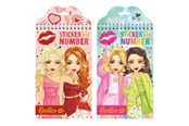 Papier, fotopapier en etiketten - Creative Craft Group BESTIES Sticker by Number 12 sheets + 6 sheets - 140047