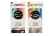 Hobby artikelen - Hobby Mate Colored pencils 12 pcs. in metal box - 150004