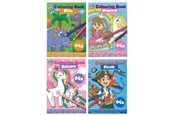 Hobby artikelen - Hobby Mate Coloring book A5 64 pages assorted designs - 150109