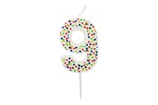 Hobby artikelen - SCANSEASON Light with number 9. 7.5cm high - 253179