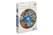 Speelgoed - Creative Craft Group Puzzle 1.000 pieces. Round. WORLD - 400078-2