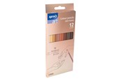 Hobby artikelen - SPREE Colored pencils 12 pcs Skin Tones. - 57095