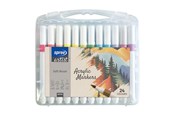 Hobby artikelen - SPREE Acrylic Brush Tips 24 pcs. - 58154