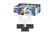 Hobby artikelen - CENTRUM Foldback clamps 12 pcs. 25mm - 80245
