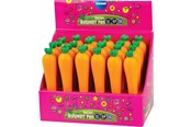Schrijf- en tekengerei - CENTRUM Ballpoint pen SQUISHI YELLOW RED - 80616