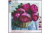Hobby artikelen - CENTRUM Diamond Painting 30*30cm. FLOWERS - 80881