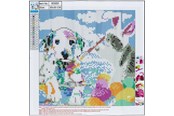 Hobby artikelen - CENTRUM Diamond Painting 30*30cm. DOGS - 80885
