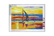 Hobby artikelen - CENTRUM Diamond Painting 30*40cm. SAILING BOAT - 80893