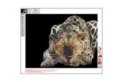 Hobby artikelen - CENTRUM Diamond Painting 40*50cm. LEOPARD - 80903