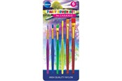 Hobby artikelen - CENTRUM Brushes 6 pcs. on blister card. - 80940