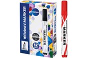 Schrijf- en tekengerei - CENTRUM Whiteboard marker 2-5 mm. RED - 80979