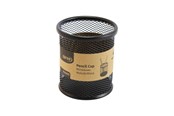 Hobby artikelen - SPREE Metal pencil holder round BLACK - 84000