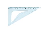 Hobby artikelen - CENTRUM Triangle 30/60 degrees. 18 cm. - 84727