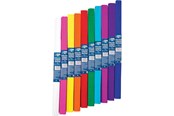 Hobby artikelen - CENTRUM Crepe Paper 50cm*2m. ASS.10 rll. - 88086
