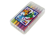 Hobby artikelen - CENTRUM Brush pens - 12 markers in plastic box. - 89702