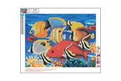 Hobby artikelen - CENTRUM Diamond Painting 40*50cm. FISH - 89758