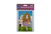 Hobby artikelen - CENTRUM Diamond Painting 10*15cm. w. easel - 89768